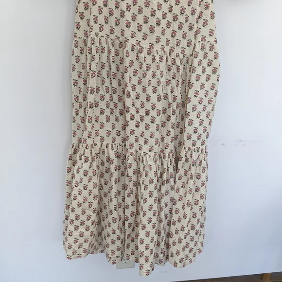 Daughters of India Zuri Maxi Wrap Peony Dress XL - Picture 6 of 10
